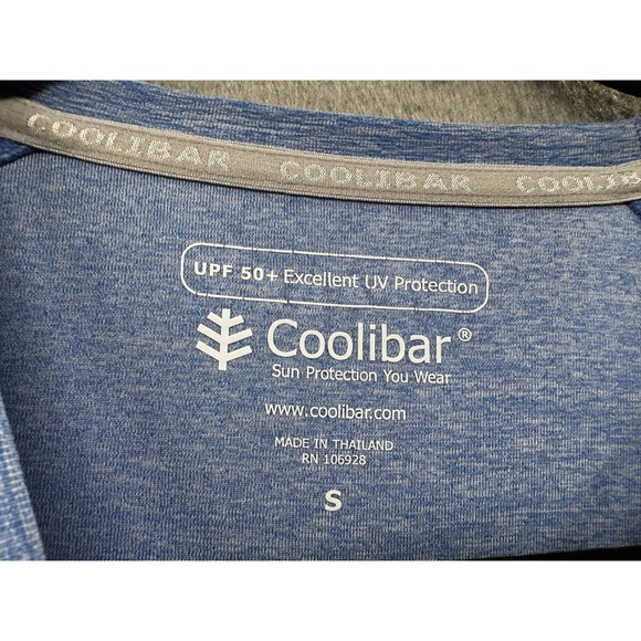 Coolibar Accelera Top Size S Sun UV Protection UPF 50 High-Low Performance Shirt - Picture 8 of 13